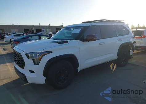 2025 Toyota Sequoia Trd Pro from USA, damaged, VIN 7SVAAABA5SX069148